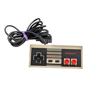 Original Nintendo NES Official Controller NES-004 - Tested & Working!